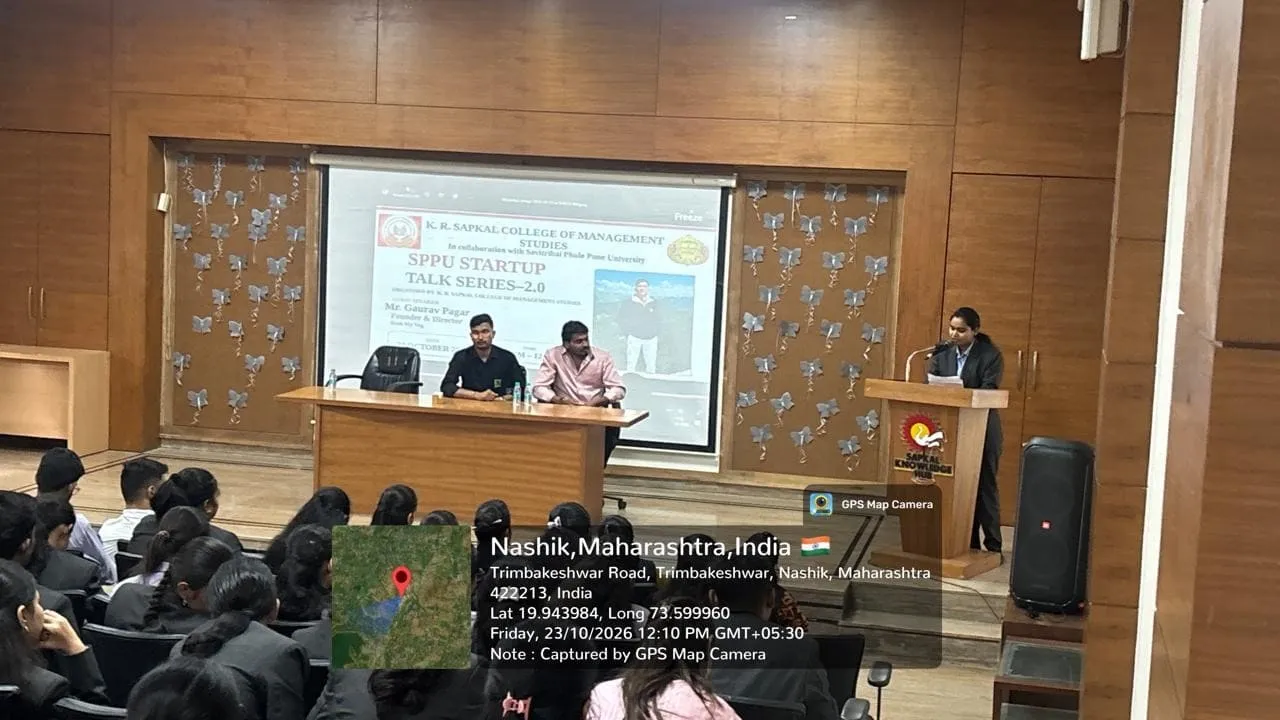 Report On SPPU Startup Talk Series 2.0