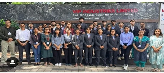 Report on Industrial Visit to VIP